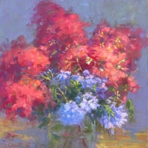 Orit Reuben - Capturing Glow and Light: Pastel Florals from Life (Online); Wednesdays, May 13-27, 2026
