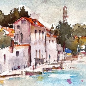 Sarah B. Hansen - Sea, Stone and Sunlight: Watermedia in Hydra; Greece, May 11-18, 2026