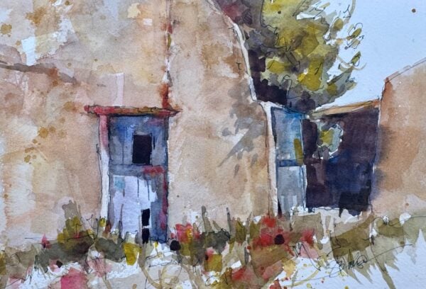 Sarah B. Hansen - Forgotten Ruins: Painting Crumbling Structures in Watercolor and Gouache (Online); Tuesdays, October 14-November 4, 2025 - Image 2