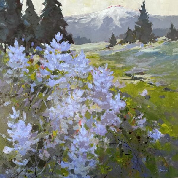 Sarah B. Hansen - Between Shape and Spirit: Energetic Acrylic Landscapes (Online); Tuesdays, August 26 & September 2, 2025