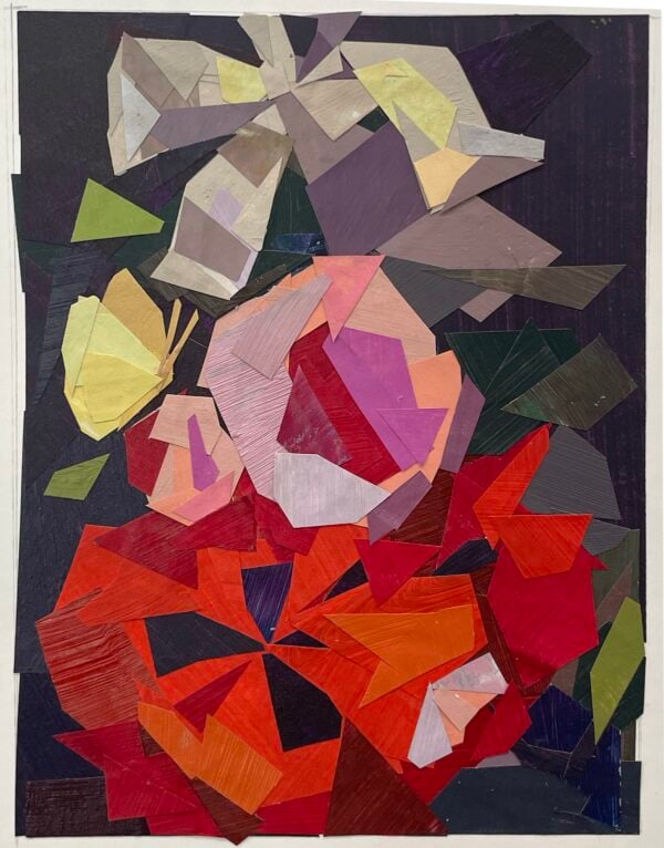 Yana Beylinson - Close-Up Florals: Collage and Paint! (Online); Wednesdays, October 8-22, 2025