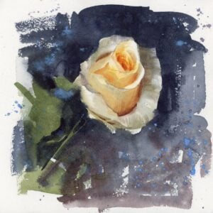 Catherine Bobkoski - Painting Roses in Watercolor (Online); Fridays, August 8 & 15, 2025