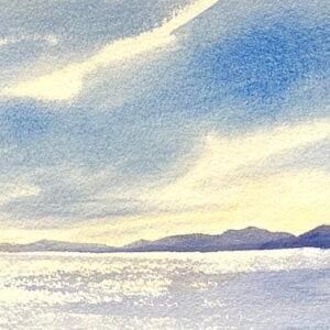 Sandy Bricel Miller - Luminous Skies in Watercolor (Recording)