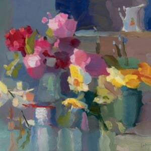 Christine Lafuente - Why Paint Flowers? Composition, Color, and the Pleasure of Painting from Life (Online); Mondays, May 4-18, 2026