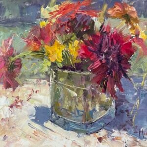 Lynn Mehta - Expressive Florals: Painting with the Palette Knife (Online); Mondays, November 23-December 7, 2026