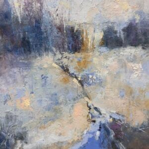Karen Sako - Winter Light: Color, Texture & Atmosphere in Oil & Cold Wax (Online); Wednesdays, December 2 & 9, 2026