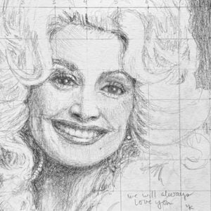 Kato D - Drawing for Beginners (All Levels & Mediums Welcome) - Dolly Parton Work-along! (Online); Saturday, October 24 - 10:15am PT / 1:15pm ET / 6:15pm UK Time