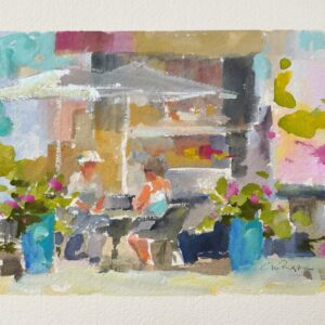 Chris Rapa - Busy to Bold: Painting the Place You Remember in Gouache (Online); Saturday, October 24 - 11:30 am PT / 2:30 pm ET / 6:30 pm UK Time